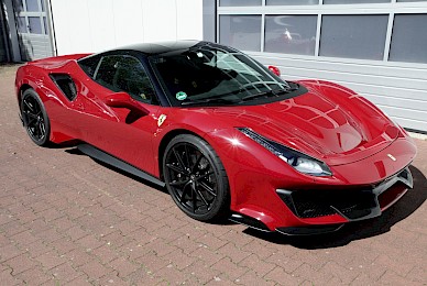 Steinschlagschutzbeklebung Ferrari 488 Pista Kompletter Vorderwagen