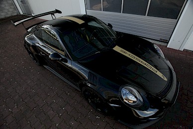 Dekorbeklebung Porsche 911 Gt3 Rs Motorsport Dekor Gold Matt