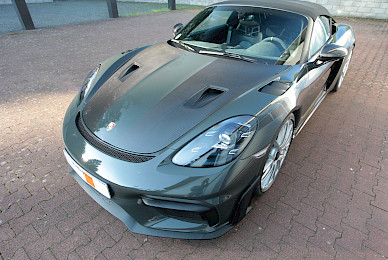 Porsche 718 Spyder Rs Xpel Schutzbeklebung Und Tuerdekor