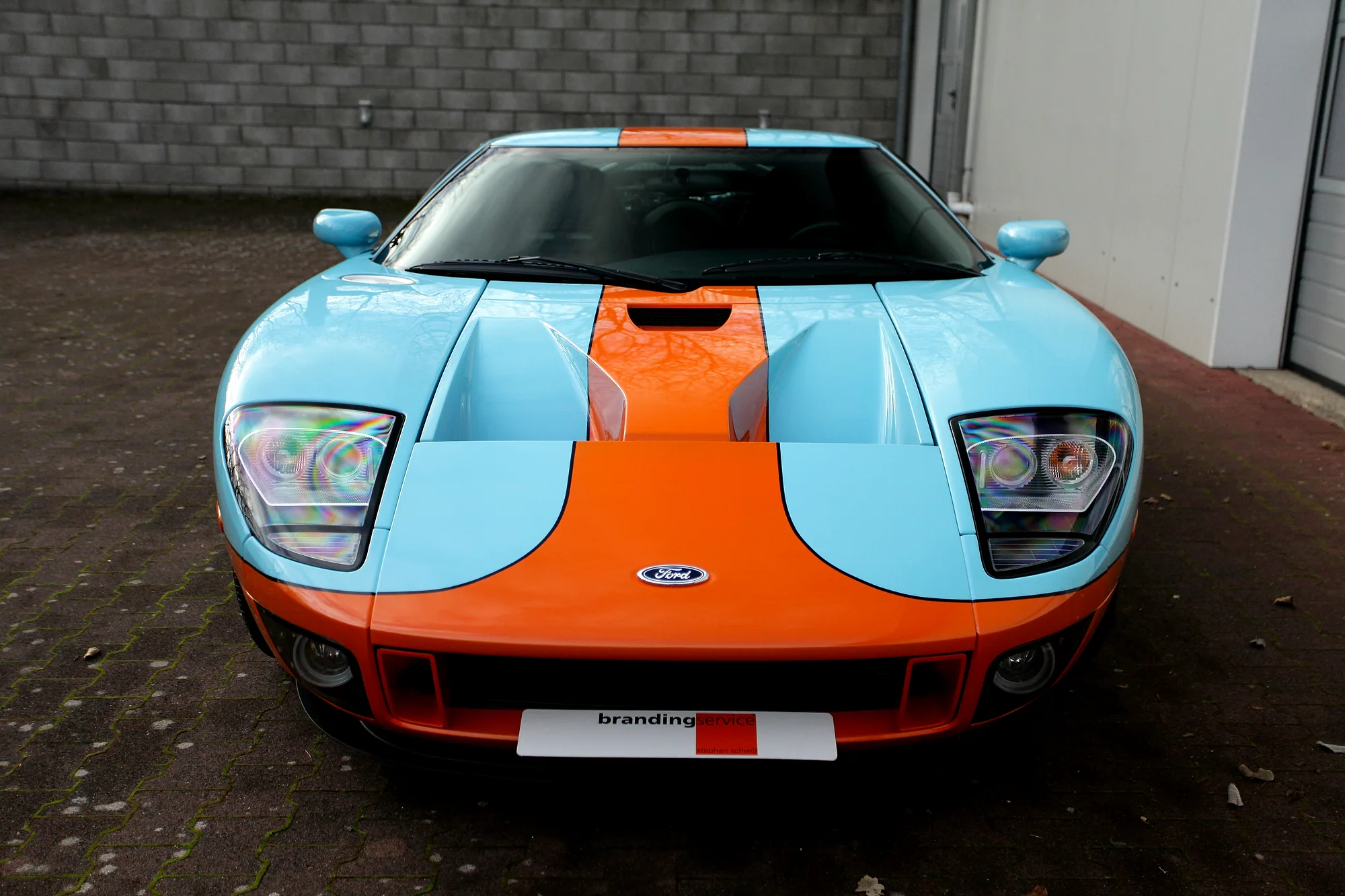 Steinschlagschutz Ford Gt 40, komplett in Lackschutzfolie