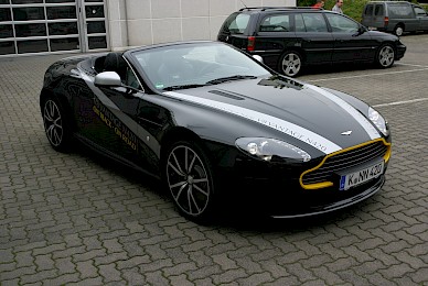Beschriftung Aston Martin V8 Vantage N420