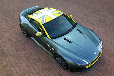 Dekorbeklebung Aston Martin V8 Vantage N430 Unon Jack