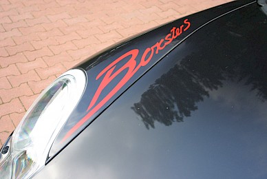 Dekorbeklebung Porsche Boxster S Mit Gt3 Rs Kotfluegel Und Turdekor