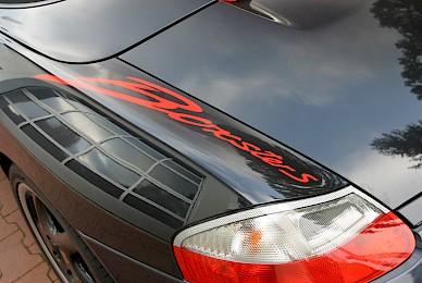 Dekorbeklebung Porsche Boxster S Mit Gt3 Rs Kotfluegel Und Turdekor