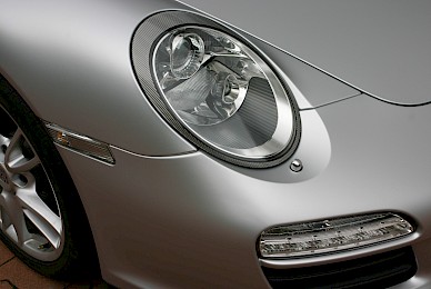Vollverklebung Porsche 911 Carrera Coupe Von Schwarz In Silber Metallic Matt
