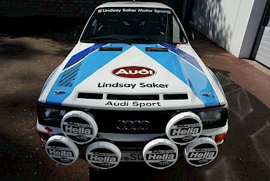 Dekorbeklebung Audi Sport Quattro Lindsay Saker Design
