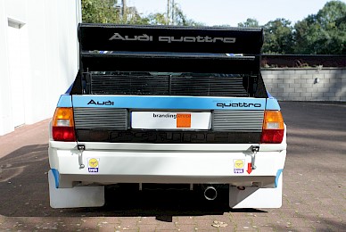 Dekorbeklebung Audi Sport Quattro Lindsay Saker Design