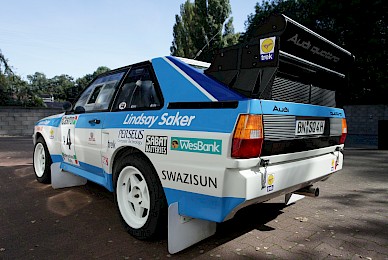 Dekorbeklebung Audi Sport Quattro Lindsay Saker Design