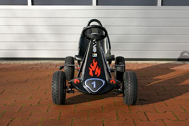 Dekorbeklebung Kettler Kettcar Mit Flammendekor