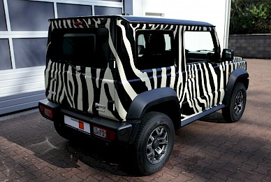 Dekorbeklebung Suzuki Jimny Im Daktari Style