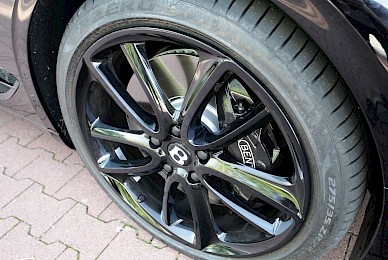 Teilbeklebung Bentley New Continental Gt Shadowline