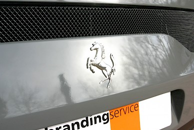 Vollverklebung Ferrari 458 Speciale Von Schwarz In Grau Glaenzend