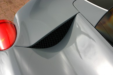 Vollverklebung Ferrari 458 Speciale Von Schwarz In Grau Glaenzend