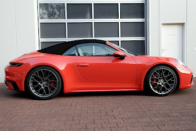Steinschlagschutz Porsche 911 Carrera 4s Cabrio Rot