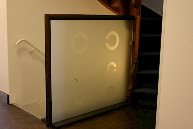 Werbetechnik Beschriftung Mit Metallbuchstaben Plottexten Und Digitaldrucken