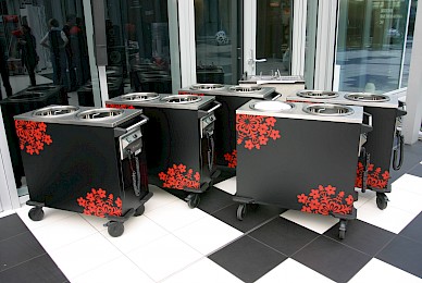 Werbetechnik Dekorbeklebung Von Moebeln Kameha Grand Hotel
