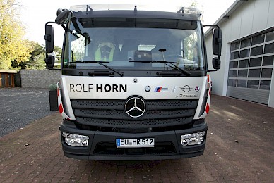 Lkw Beschriftung Autotransporter Rolf Horn