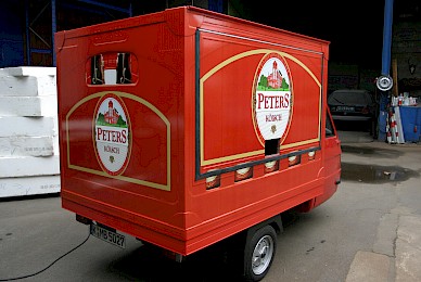 Lkw Beschriftung Mit Digitaldrucken Peters Koelsch