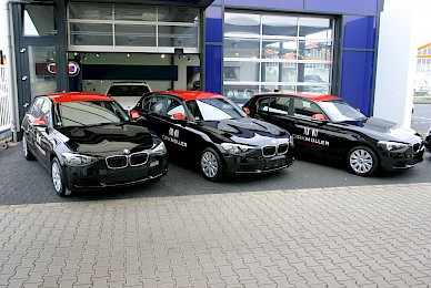 Fahrzeugbeschriftung Bmw 1er Dirk Muller