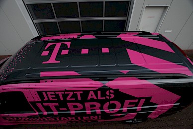 Fahrzeugbeschriftung Mercedes Vito Telekom It Profi