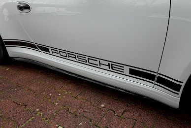 Vollverklebung Porsche 911 Carrera Gts Cabrio Von Schwarz In