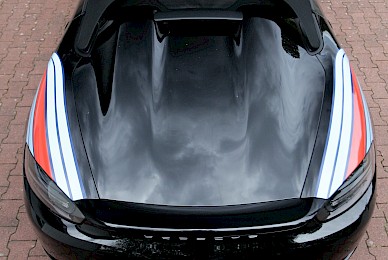 Porsche Boxster 718 Spyder Im Martini Design Und Steinschlagschutz Vvorderwagen