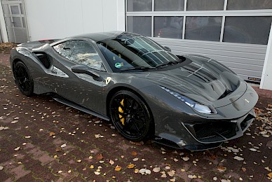 Steinschlagschutz Vollverklebung Ferrari 488 Pista