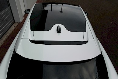 Jaguar I Pace Vollverklebung Von Schwarz In White Pearlescent Magenta