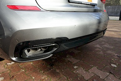 Teilbeklebung Bmw 750i Shadowline Schwarz Glaenzend