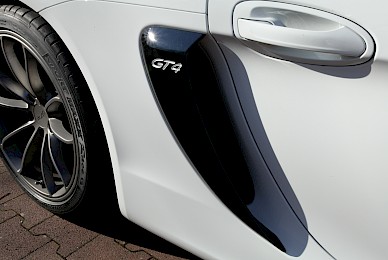 Dekorbeklebung Porsche Cayman Gt4