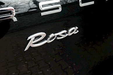 Porsche Macan Anfertigung Schriftzug Rosa In Porsche Schreibschrift