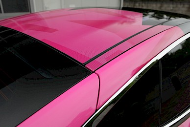 Teilbeklebung Tesla Model S Telekom