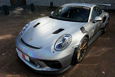 Steinschlagschutz Porsche 911 Gt3 Rs Und Porsche Beschriftung