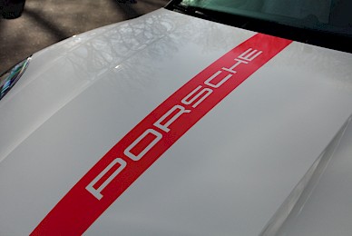 Dekorbeklebung Porsche Cayenne Coupe Turbo Motosport Dekor