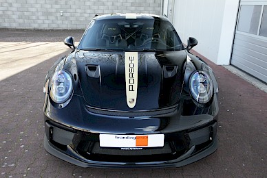 Dekorbeklebung Porsche 911 Gt3 Rs Motorsport Dekor Gold Matt