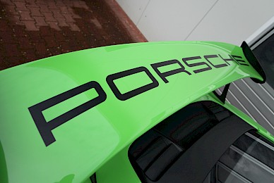 Steinschlagschutz Und Beschriftung Porsche 911 Gt3 Rs