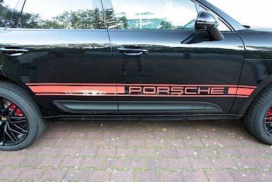 Dekorbeklebung Porsche Macan Gts