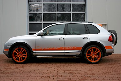Dekorbeklebung Porsche Cayenne Transsyberia