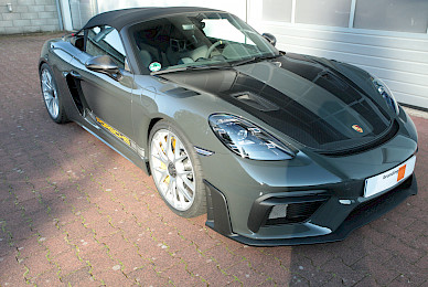 Porsche 718 Spyder Rs Xpel Schutzbeklebung Und Tuerdekor
